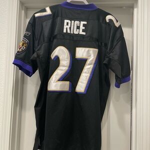NFL Jersey Ray Rice #27 Baltimore Ravens Size 54 Reebok